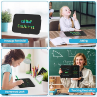 HOMESTEC Toys Dětské kreslící tabule 16 palců, barevná celoobrazovková psací tabule pro 2 3 4 5 6 leté chlapce, USB dobíjecí tab